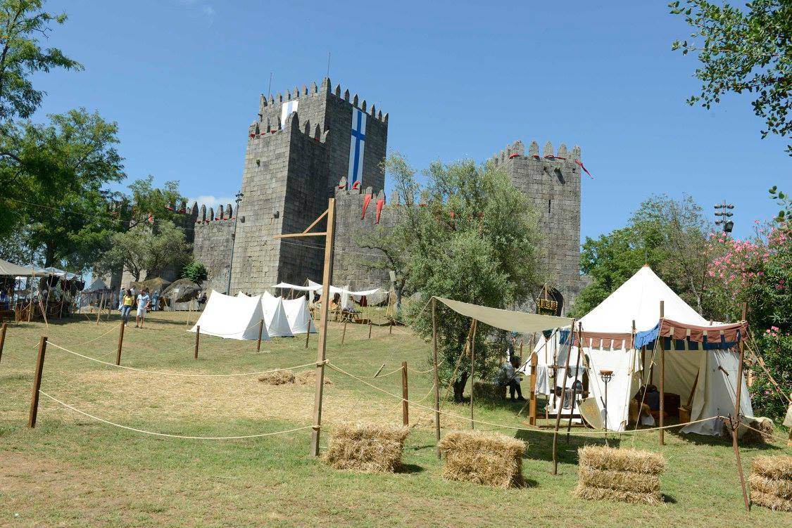 Domingos Bragança na abertura da oitava edição da Feira Afonsina, esta quinta-feira 