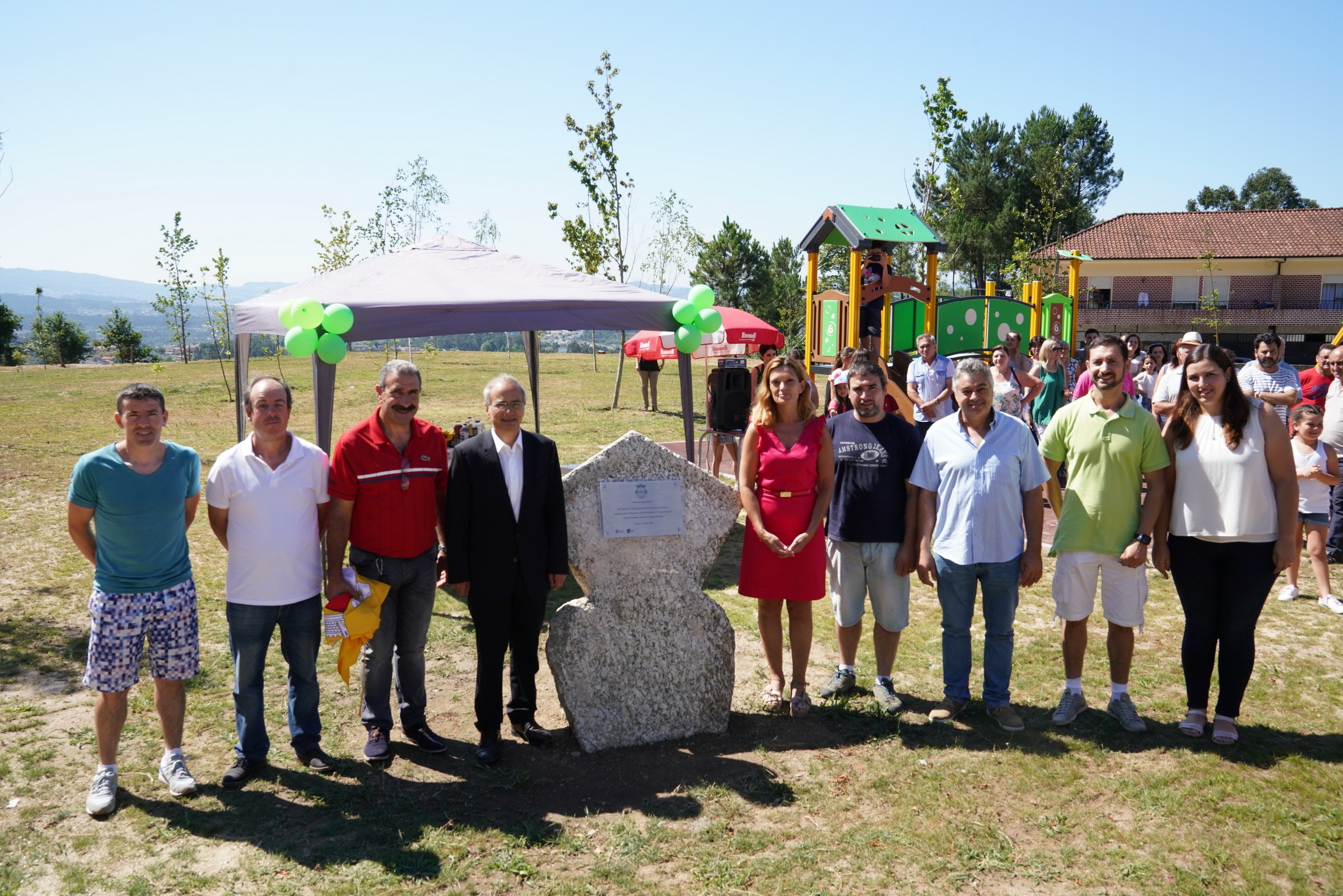 Inauguração do Parque de Lazer da Fonte na freguesia de Santa Cristina de Longos