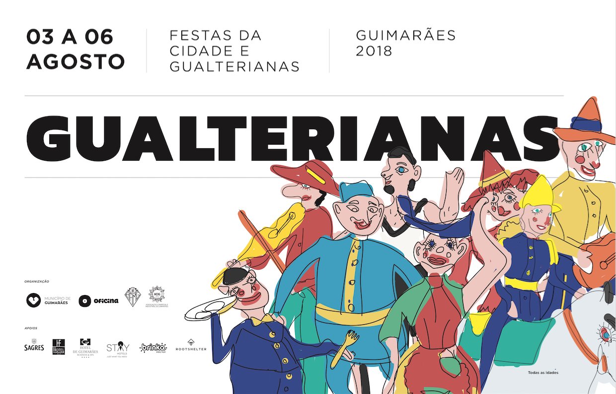 Programa das Festas da Cidade e Gualterianas 2018