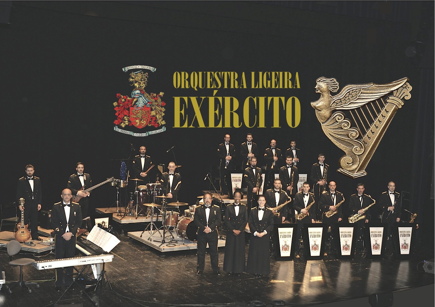 Guimarães recebe concerto da Orquestra Ligeira do Exército no Largo do Toural esta quinta-feira