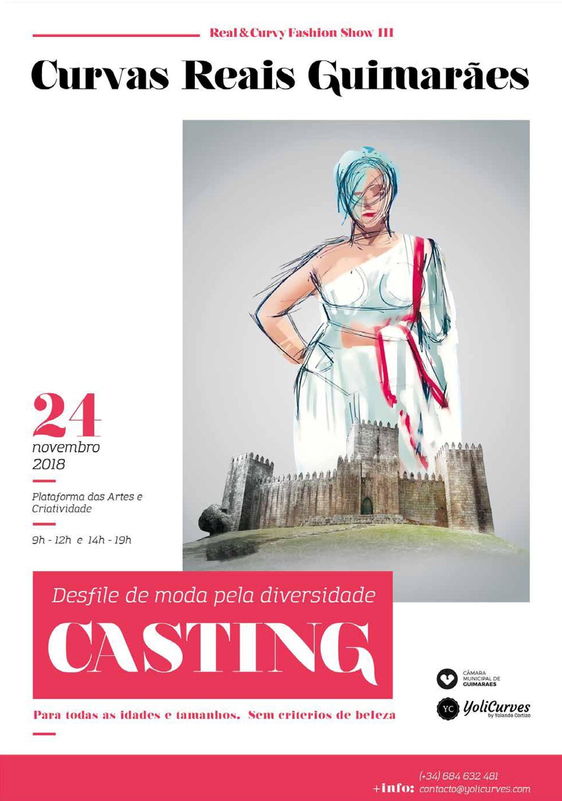 Desfile de moda em Guimarães sob o tema “A elegância não tem idade nem tamanho”