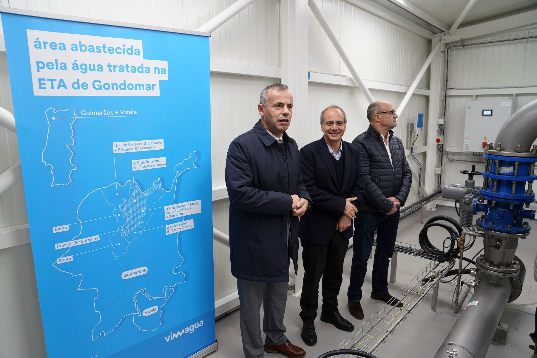 Sistema de tratamento Ultravioleta da Vimágua apresentado na ETA de Gondomar