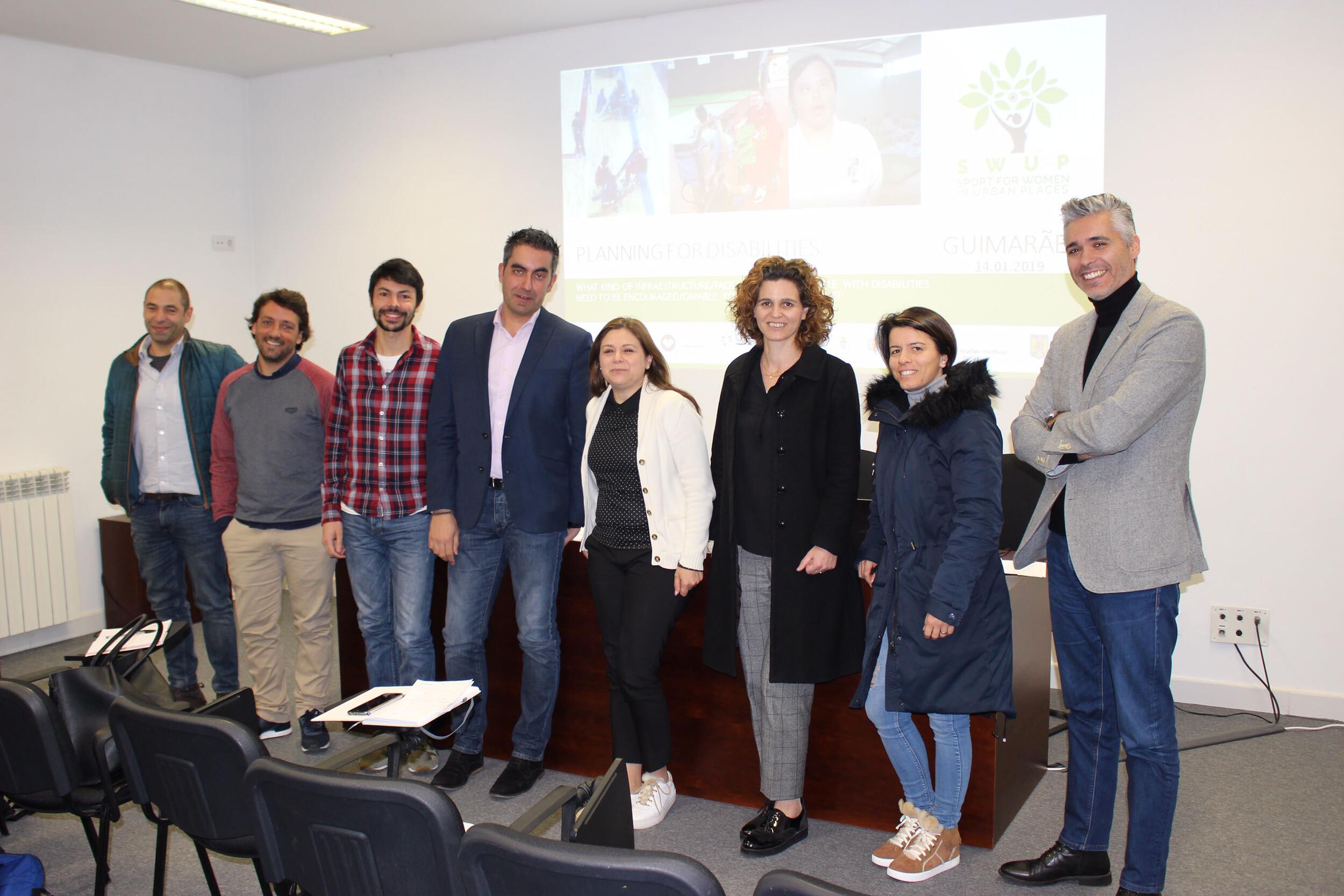 Guimarães participou em reunião do projeto europeu Erasmus + Sport - SW-UP